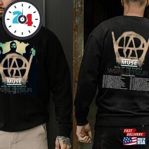 The Muse World Tour Will Of People Shirt Retro Unisex 2 Sided